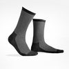 Silver Socks - 2 Pairs,  Original Calf Length Crew- SWEAT GUARD® Footcare