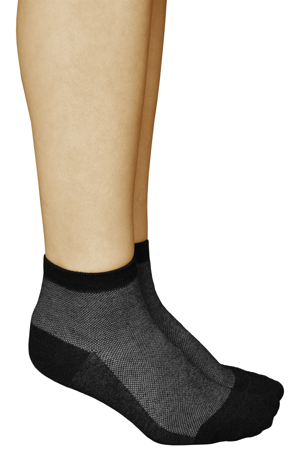 SWEAT GUARD® 5% Silver New Ankle Socks - 2 Pairs