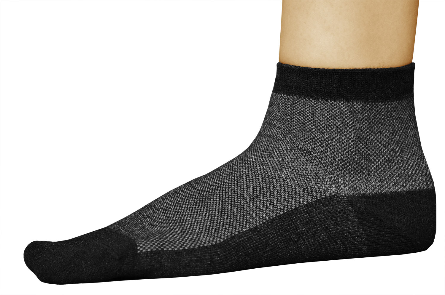 SWEAT GUARD® 5% Silver New Ankle Socks - 2 Pairs