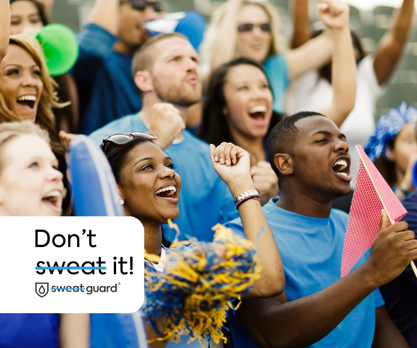 Don't Sweat It! Sweat Guard® is your end game this sporting season