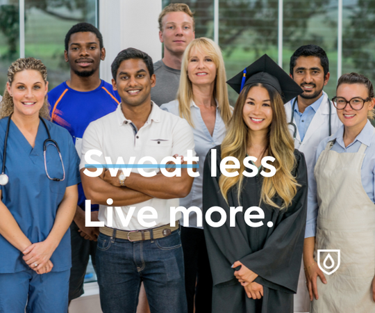 Hyperhidrosis Awareness Month | Relief with Sweat Guard®