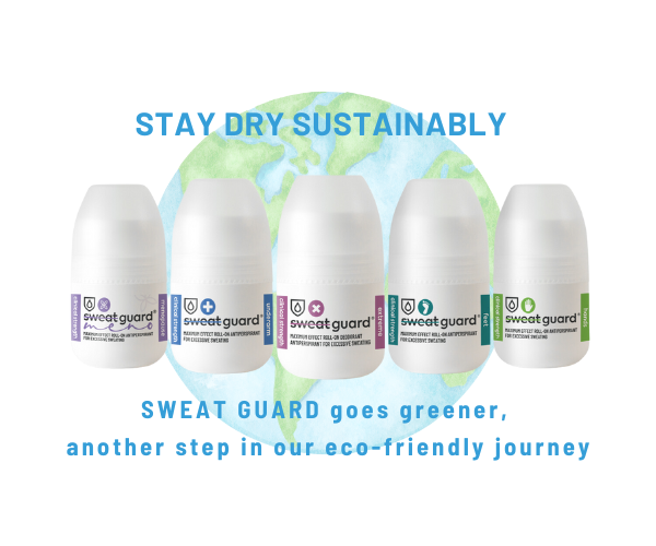 Stay Dry Sustainably: How SWEAT GUARD is becoming more Earth-Friendly 