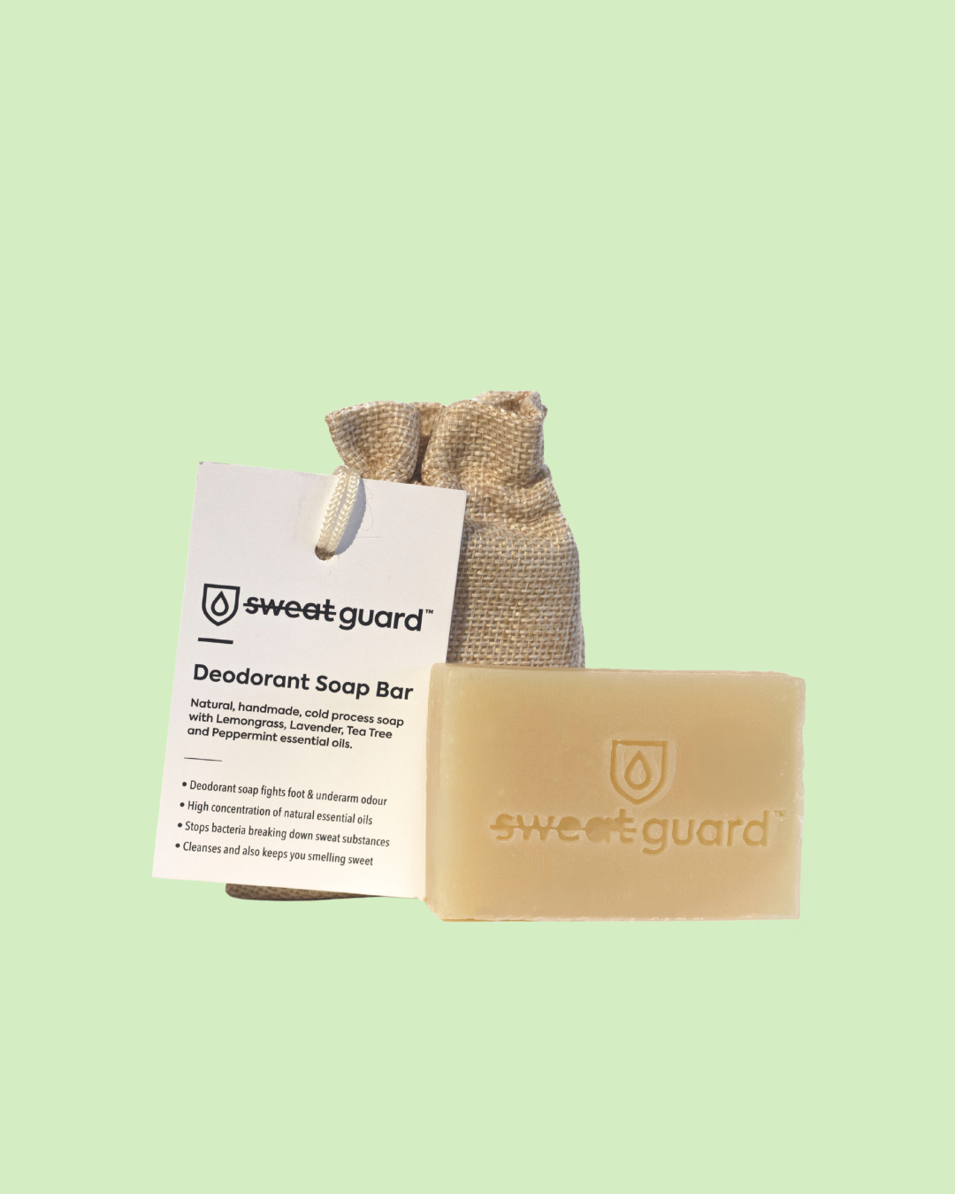 Natural Antibacterial Deodorant Soap