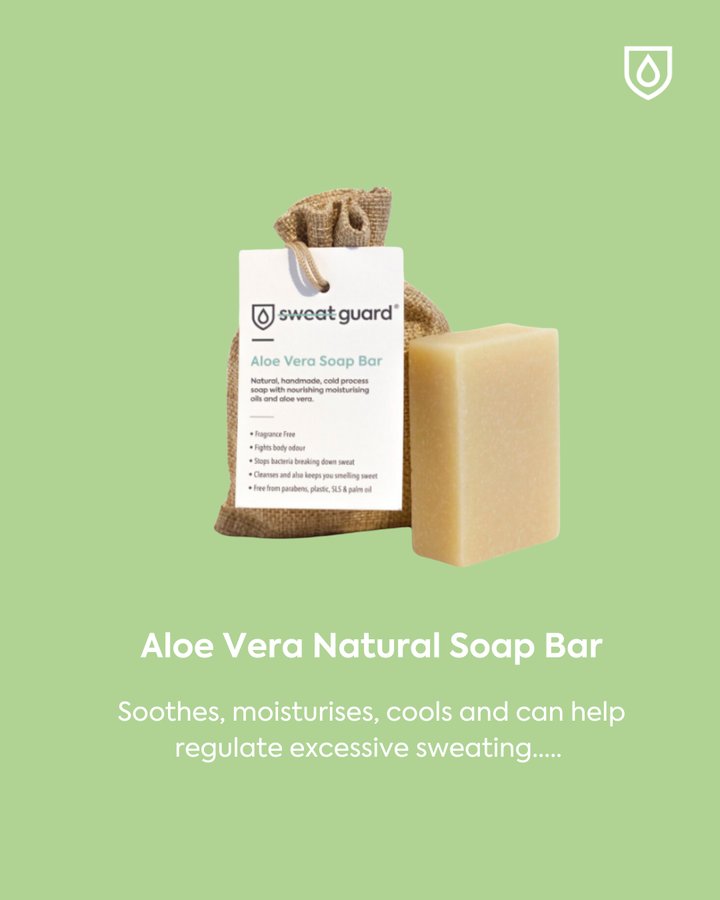 Aloe Vera soap bar to help keep your skin healthy. 