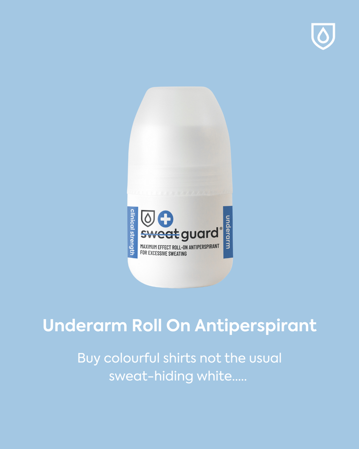 Underarm antiperspirant clinically proven to tackle excessive underarm sweating