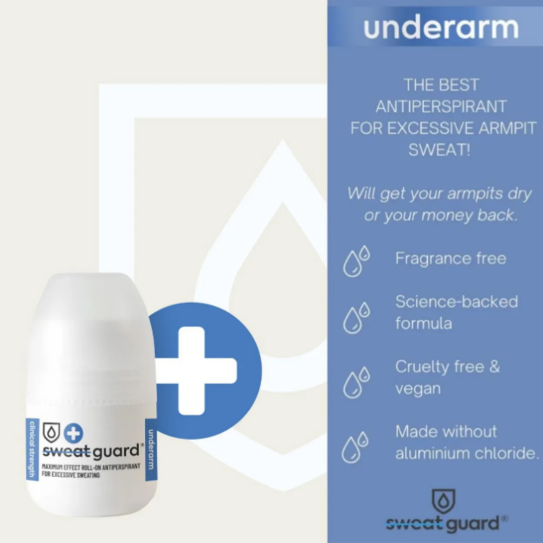 The best antiperspirant for underarm sweating.
