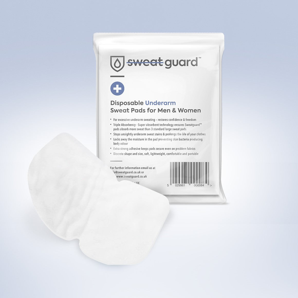 Sweat Pads For Underarms Disposable Pack Of 10 pads